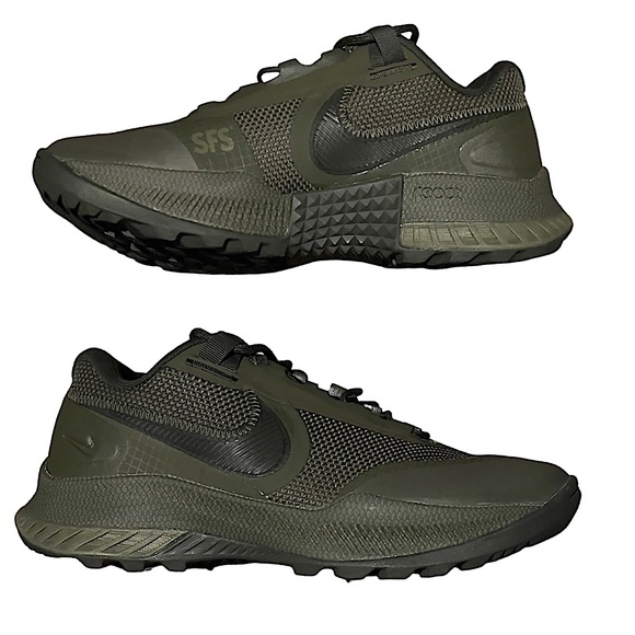 Nike React SFB Carbon Low Men’s Elite Outdoor Shoes Medium Olive/Black/Sequoia 7 - Picture 4 of 15